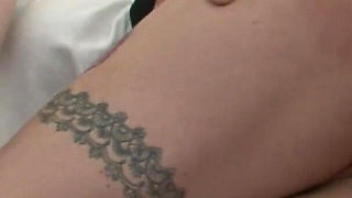 Miss Trix is Luke's Hardy tattooed redhead stepsis and he imagined to fuck her