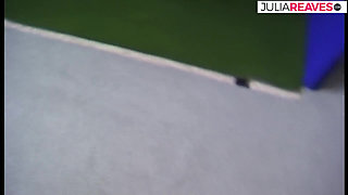 Horny girl rubs her clit then finger fucks herself hard