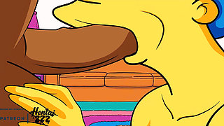 HOMER IS CHEATED MARGE FUCKS CARL CARTOON PORN
