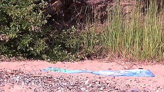 Outdoor Cam - Fuck MILF on Beach