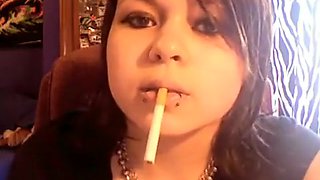 Incredible homemade Fetish, Smoking adult clip