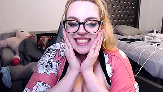 Blonde russian bbw amateur webcam fucking