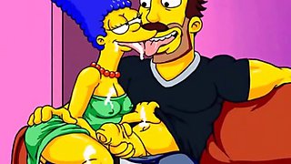 Marge Simpson hentai MILF