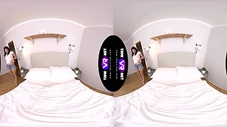 Lonely But Entertained And Satisfied - Petite Teen Striptease Fingering