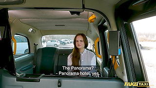 Fake Taxi - I fucked my former COLLEGE STUDENT in the back of my cab