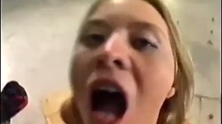 Girls, into gangbang  cum swallowing 40