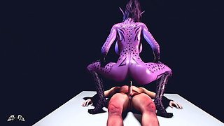 Spooky Season - Demongirl Lilith dances on your Dick - 3D VR Hentai Sex Animation by VirtualHeaven