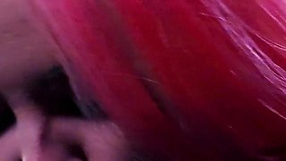 German Sexy Domina in Latex Body at Hard Lesbian Femdom Fuck at Dungeon