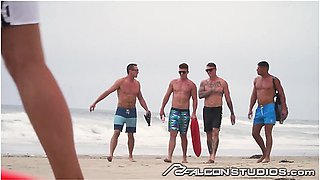 FalconStudios - Handsome Jock Sufers Fucking Hard After A Day At The Beach