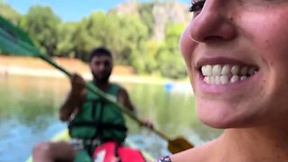 Blonde amateur milf does anal on pov camera 11