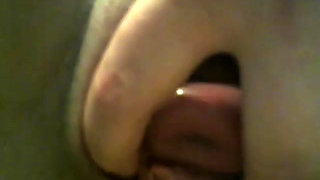 Pussy spread, gaping and cervix show, milking my tits