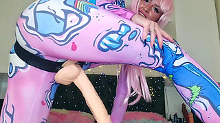 Lollipop Sucking, Lip and Spit Fetish, Foot Fetish, Oiled Feet, Sexy Ass Worship, and Your Little Penis Humiliation.