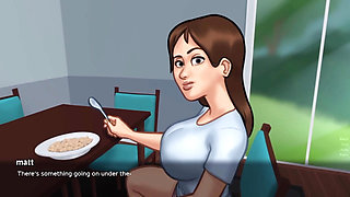 Stepsis Loves Me - New Debbie Blowjob and Kissing Scene, step sister sex