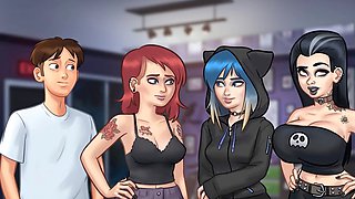 Public washroom, anime and hentai, 3d sex