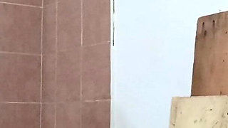 Mommy BBW in the Kitchen Shows Tits and Thong
