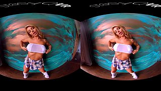 Heels & Ass - Babe Solo Striptease - Stasyqvr - Sexlikereal