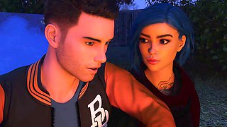 Animated hentai action with Loveskysan69real in a wild fantasy world