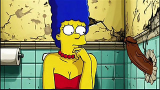 Slutty Cuckold Wife Compilation. Cartoon, Simpson Parody