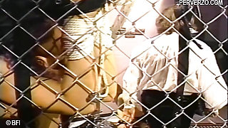 Huge punishment for tied up slaves