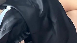 Snowbunny Maid Gets Used by Masked Thug BBC