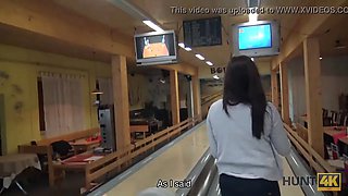 HUNT4K. Cutie makes love with stranger to earn cash for boyfriend