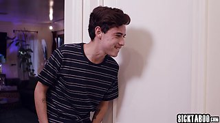 Steamy teenage used stepbrothers best friend