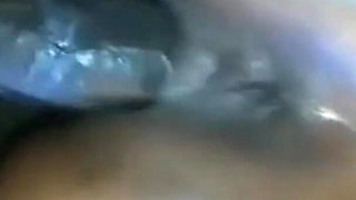 Hard Sex with Black Ebony Pussy Full of Creampie