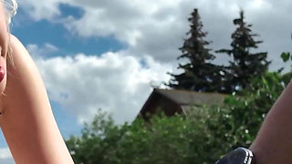 Voyeur Grandpa Watches Us Ass Fucking