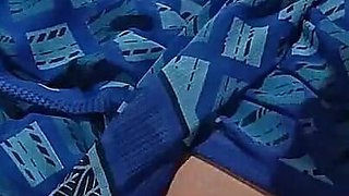 Step Son Fucking Step Mom in Blue Saree - Part 1