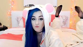 Emo Teen Becka Solo Webcam Masturbation Porn