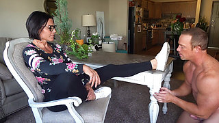 Shoe Licker Begs to Smell My Feet! Will I Let Him?