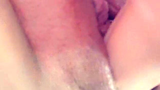 Masturbating with a Dildo