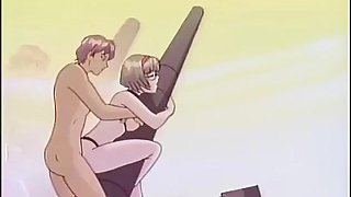Anime teen dreams of BDSM hot sex in doggystyle