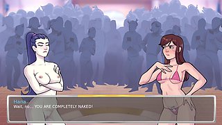 Overwatch visual novel with some naughty anime action
