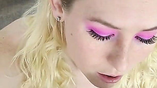 Suck That Cum Out of a Latex Glove