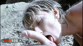 Estelle-clark Horny MILF Getting Smashed a La Plage