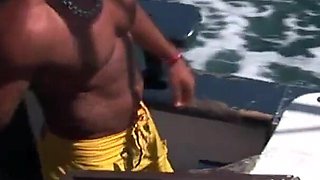 It's exciting to take couples on a boat especially when they make you fuck their wives