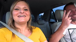 Sex-Parking-Lot! Lina Wants Sperm, Big-Ass Teen Fucked Without A Condom