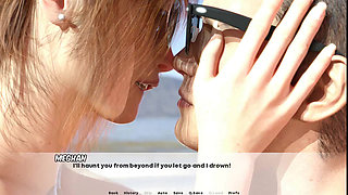 Primal instinct: silly couple on the beach ep 8