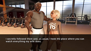 My Hot Wife's All Bold Scene in Gym