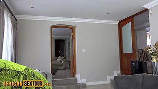 Dance teacher bounced arse on white penis