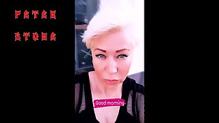 A Quiet Family Morning With A Dick In The Mouth Of A Mature Beautiful Lady...))