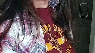 Leann amateur beautiful brunette with big boobs