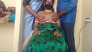 Office Staff with Sisters Shared Bed with Manager