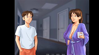 Hot step mom Lanagameplays shows off her perfect body in a steamy scene