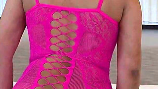 Busty Filipina Babe Vivi Rocking Sexy Pink Lingerie