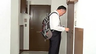 Japanese Whore Loves His Old Cock