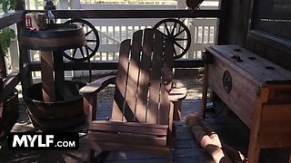 Real Cowgirl MILF In Action - MYLF