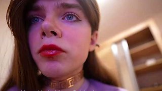 Big Cock Busty Tranny Masturbating
