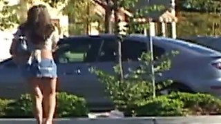 Petite blonde milf has a huge dick to swallow